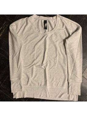 NWOT Yogalicious Gray Top